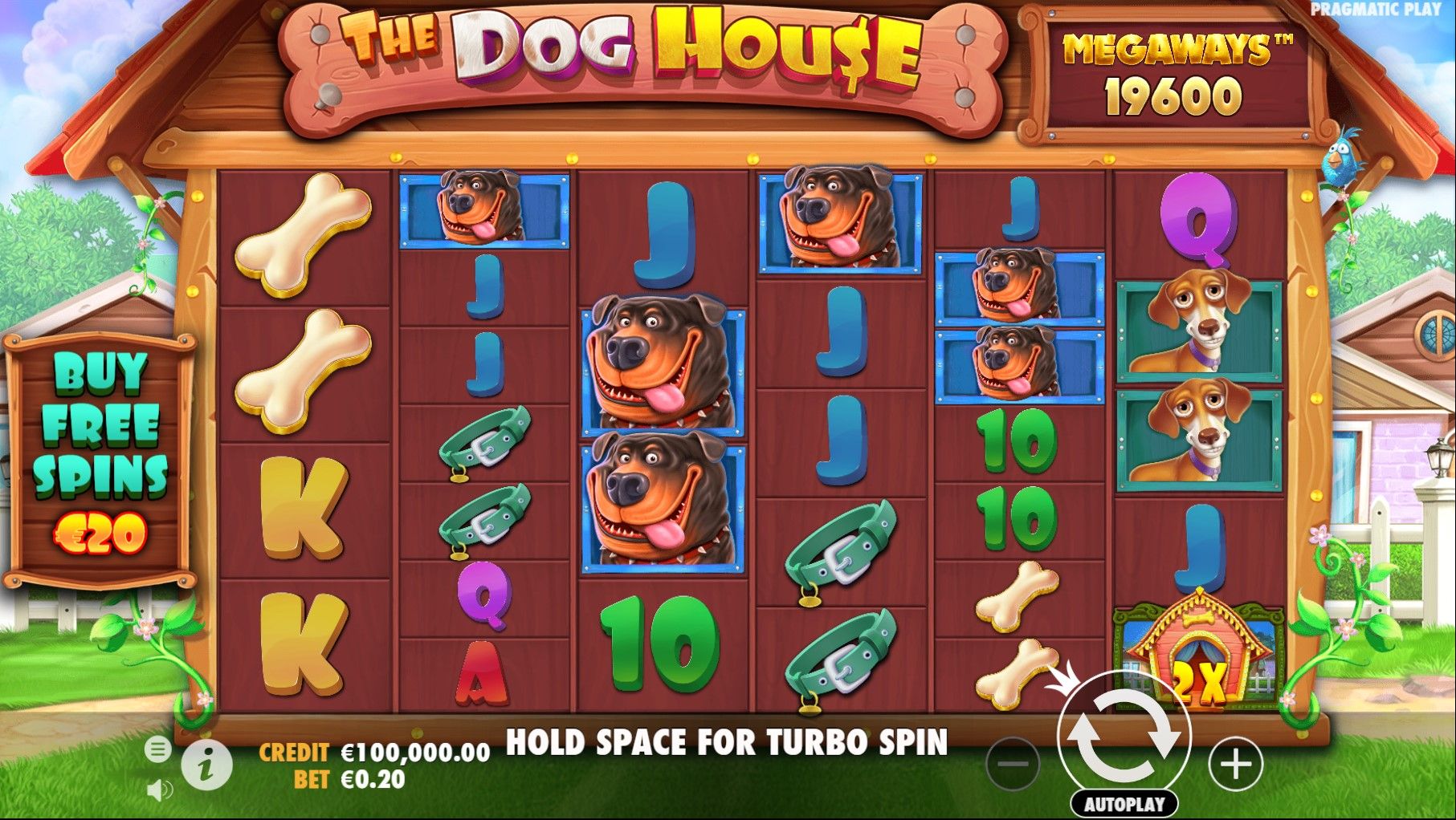 The dog house megaways slot