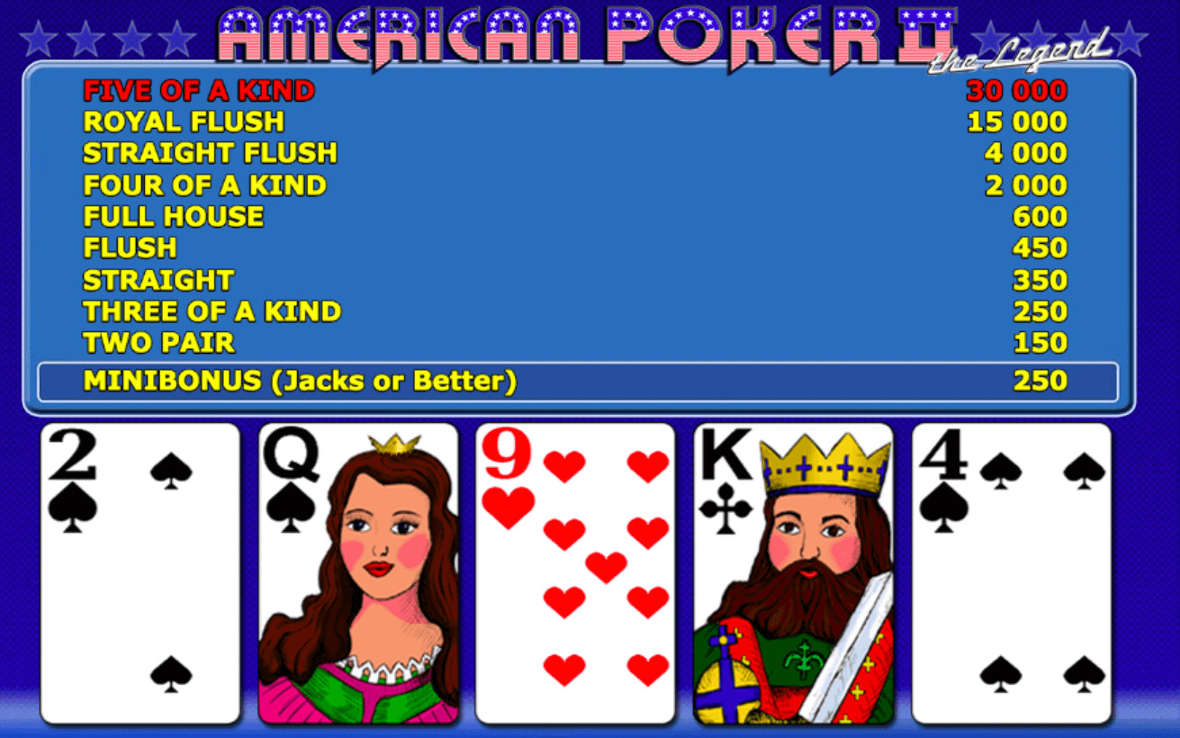 American Poker slot