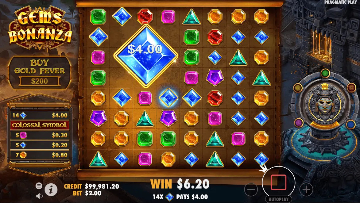 gems bonanza slot